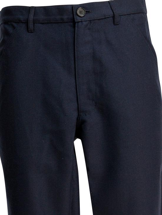 25FW 꼼데가르송 스트레이트 팬츠 FP P005 W252 NAVY Blue - COMME DES GARCONS