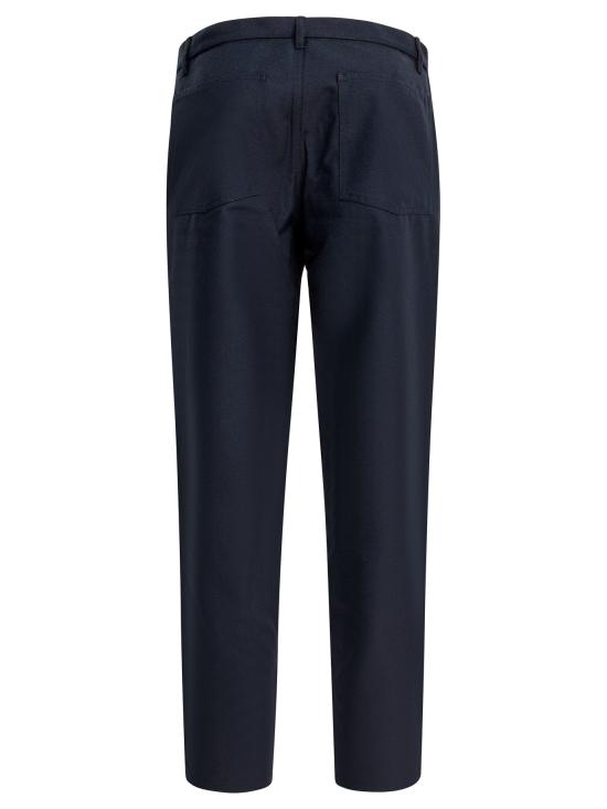 25FW 꼼데가르송 스트레이트 팬츠 FP P005 W252 NAVY Blue - COMME DES GARCONS