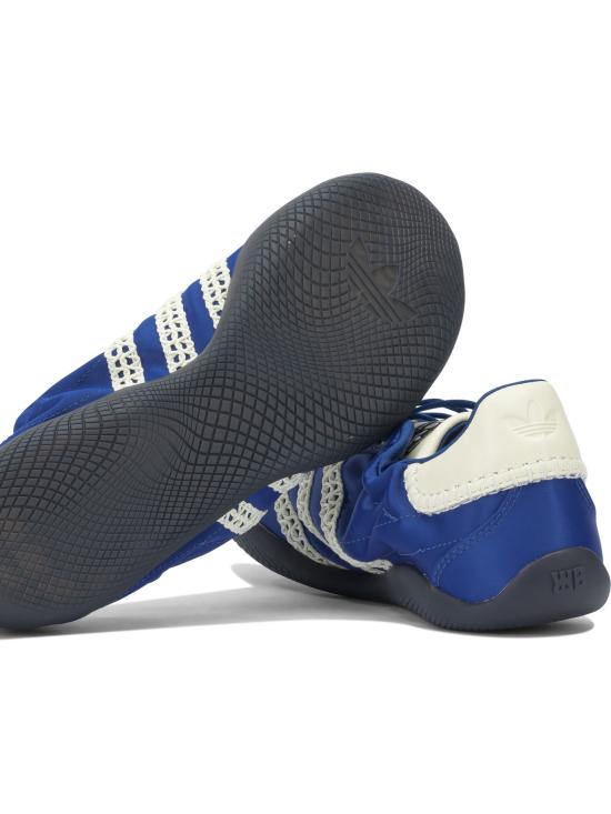 25FW 아디다스 X 웨일즈 보너 카린타 로우 새틴 스니커즈 JR1774SUPCOL Blue - ADIDAS X WALES BONNER