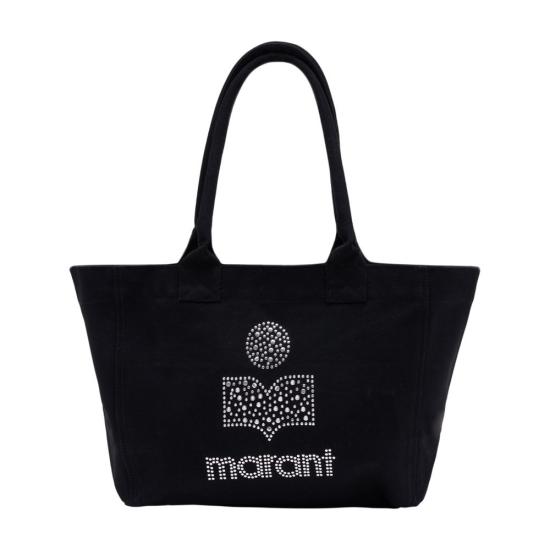 25FW 이자벨마랑 YENKY 옌키 로고 토트백 PM0062FA C3C27M 02FK black