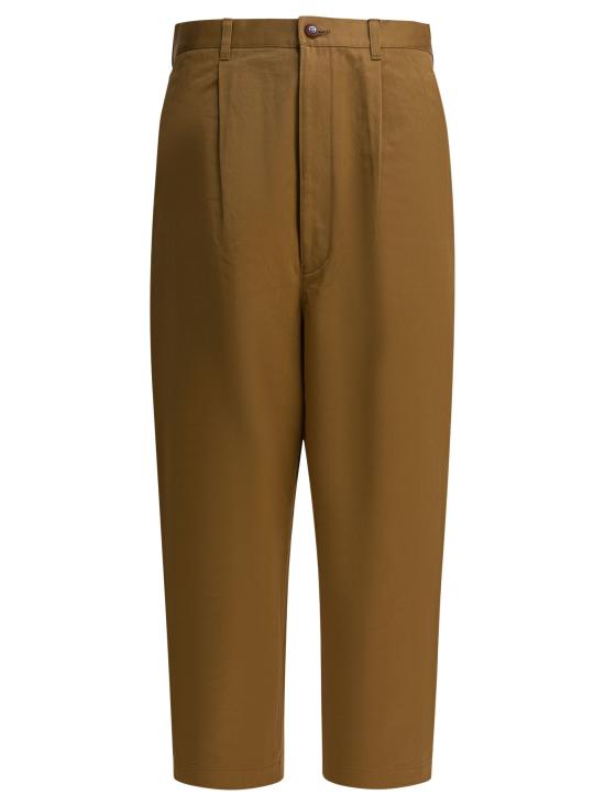 25FW 와타나베 준야 스트레이트 팬츠 WP P011 W252 BEIGE Brown