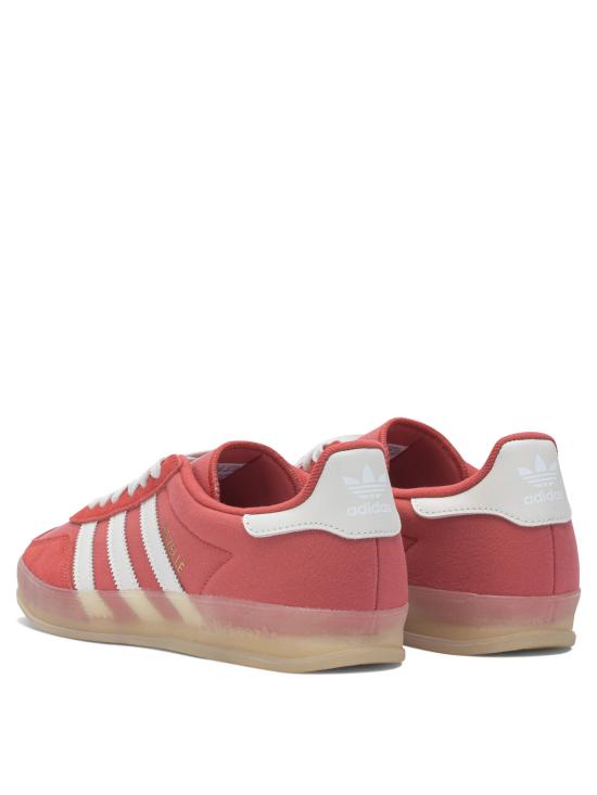 25FW 아디다스 가젤 인도어 JQ8389CRERED ALUMIN MAGBEI Red - ADIDAS
