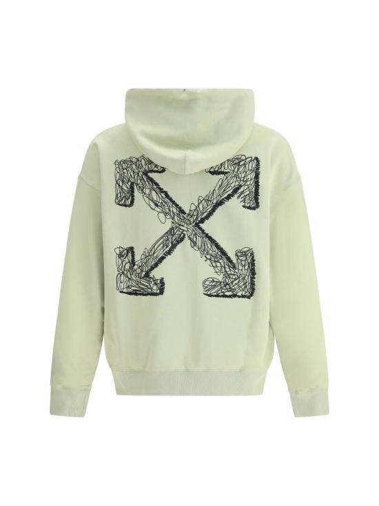 25FW 오프화이트 스웨터 OMBB085F25FLE00F 5010 GREEN - OFF WHITE