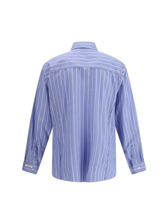 25FW 마르지엘라 긴팔 셔츠 S67DT0021M35625 002F BLUE - MAISON MARGIELA