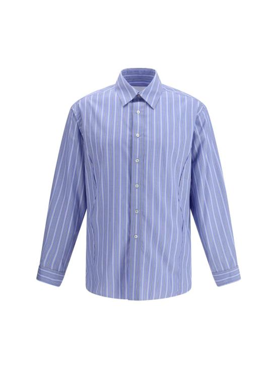 25FW 마르지엘라 긴팔 셔츠 S67DT0021M35625 002F BLUE