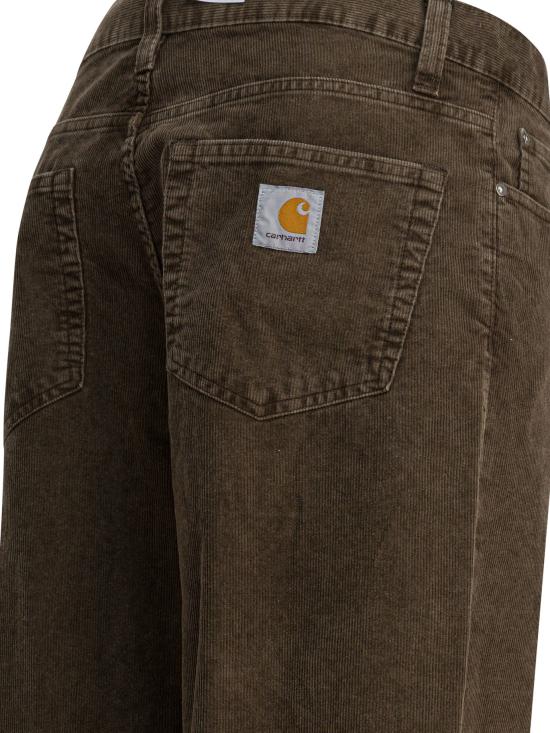 25FW 칼하트 WIP 스트레이트 팬츠 I0356892ZW0F 00 Brown - CARHARTT WIP