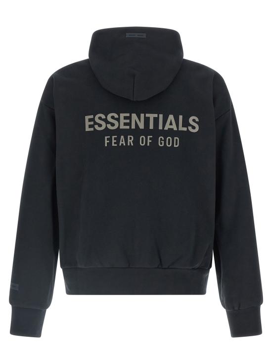 25FW 피어오브갓 플리스 집업 후디 192SP254780FJETBLACK JET BLACK DOM - FEAR OF GOD