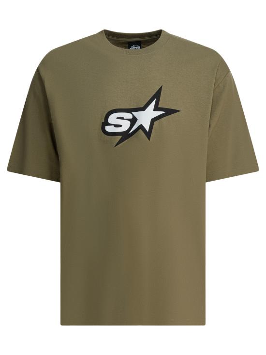25FW 스투시 스피드웨이 티셔츠 19051230483 ARMY Green