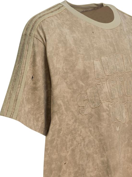 26SS 아디다스 X 송 포 더 뮤트 ADI006 워시드 티셔츠 반팔 티셔츠 KC2753CLAY SAVANN Beige - ADIDAS X SONG FOR THE MUTE