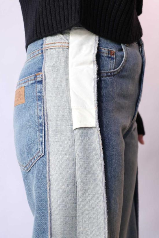  MM6 메종마르지엘라 데님 팬츠 Mm6 메종 마르지엘라 스트레이트 레그 진 - MM6 MAISON MARGIELA