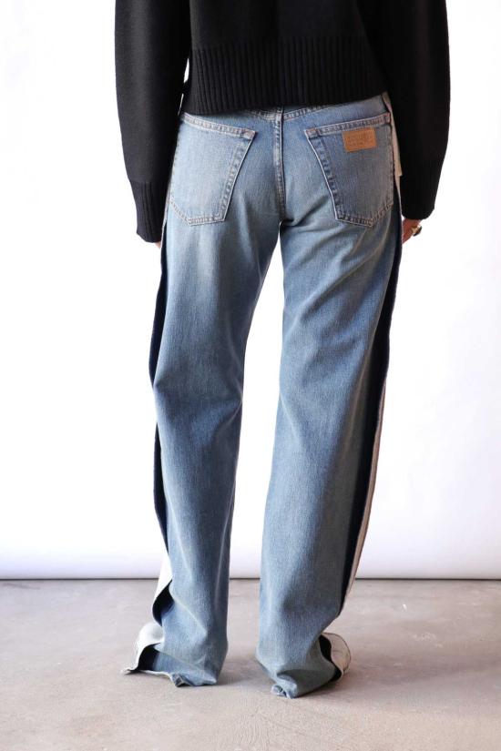  MM6 메종마르지엘라 데님 팬츠 Mm6 메종 마르지엘라 스트레이트 레그 진 - MM6 MAISON MARGIELA