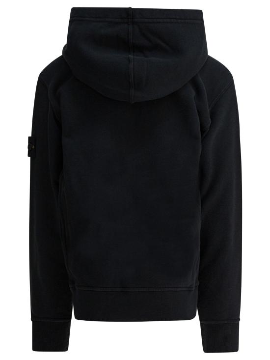 25FW [키즈] 스톤 아일랜드 트레이닝 상의 6100004 S0A20V0029 BLACK - STONE ISLAND