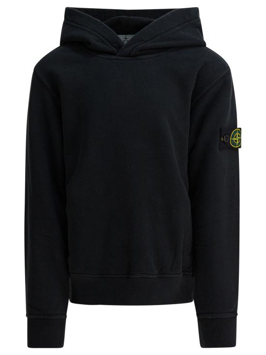 25FW [키즈] 스톤 아일랜드 트레이닝 상의 6100004 S0A20V0029 BLACK