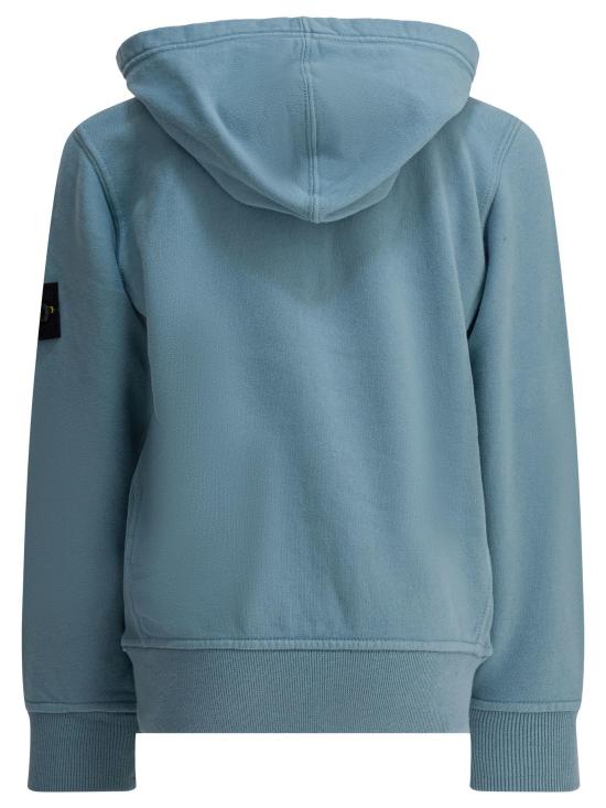 25FW [키즈] 스톤 아일랜드 트레이닝 상의 6100003 S0A20V004A BLUE - STONE ISLAND