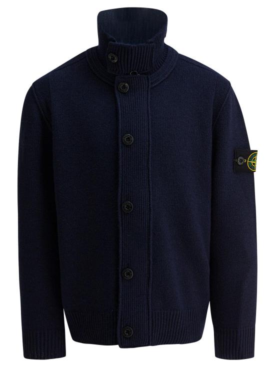 25FW [키즈] 스톤 아일랜드 터틀넥 니트 5100003 S00M1V0020 BLUE