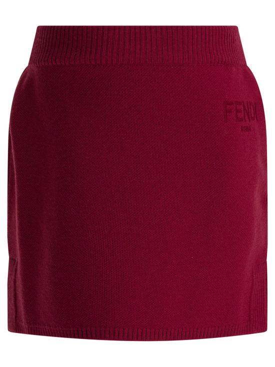 25FW [키즈] 펜디 스커트 JFG234 AUKUF1SAY BORDEAUX