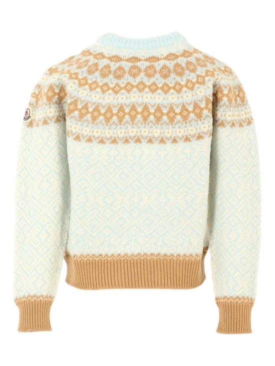 25FW [키즈] 몽클레어 캐시미어 니트 K2 954 9C000 08 M4505702 LIGHT BLUE - MONCLER