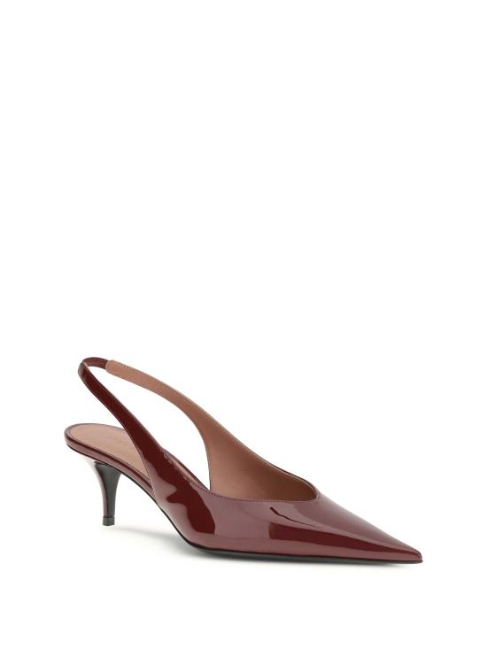 25FW 아미나 무아디 힐/펌프스 15S365622ANO WINE BORDEAUX - AMINA MUADDI