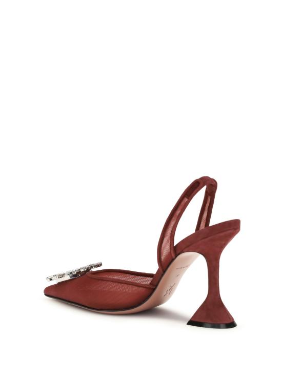25FW 아미나 무아디 힐/펌프스 15S365638BEG RUBY BORDEAUX - AMINA MUADDI