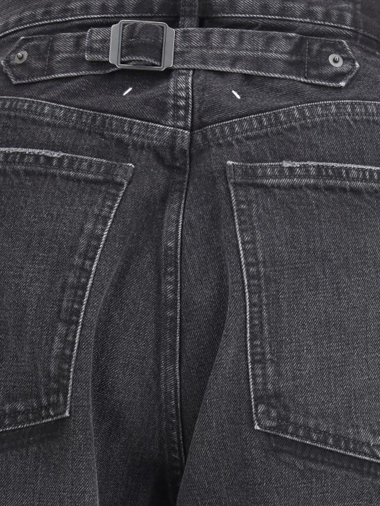 25FW 마르지엘라 스트레이트 레그 진 S50LA0243M30040 961 BLACK - MAISON MARGIELA