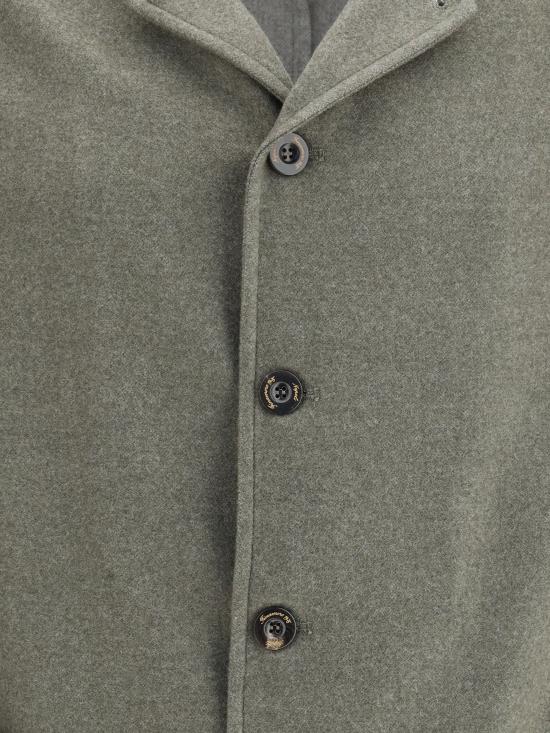 25FW 피나모레 수트 자켓 FRANSM100510023 04 GREEN - FINAMORE