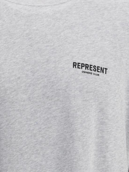 26SS 리프레젠트 반팔 티셔츠 OCM41114 ASHGREY