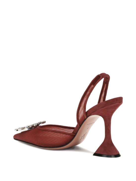 25FW 아미나 무아디 힐/펌프스 15S365638BEG RUBY Bordeaux - AMINA MUADDI