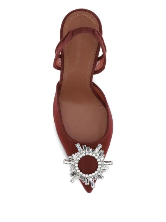 25FW 아미나 무아디 힐/펌프스 15S365638BEG RUBY Bordeaux - AMINA MUADDI