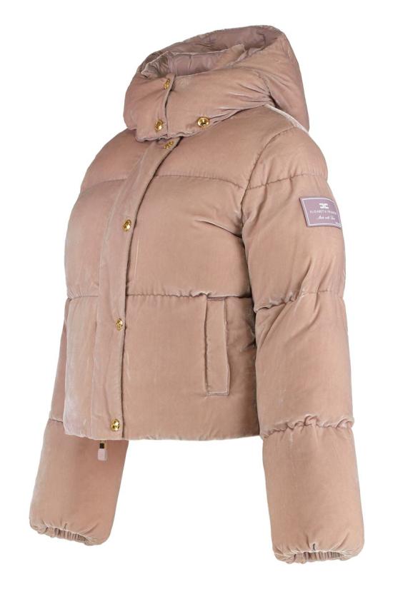 25FW 엘리자베타프랜치 숏패딩 PI82D56E2 EA6 PINK - ELISABETTA FRANCHI