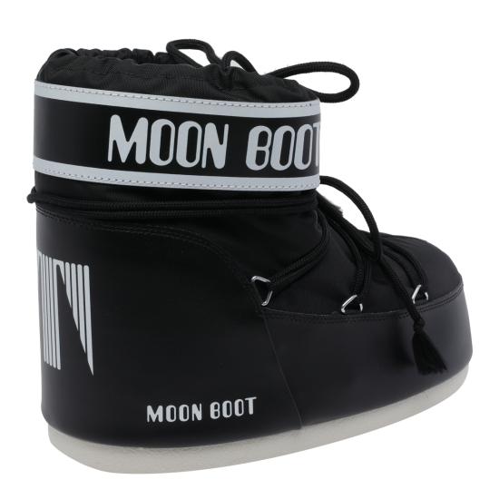 25FW 문부츠 아이콘 나일론 로우 부츠 1409340 N001 Black - MOON BOOT