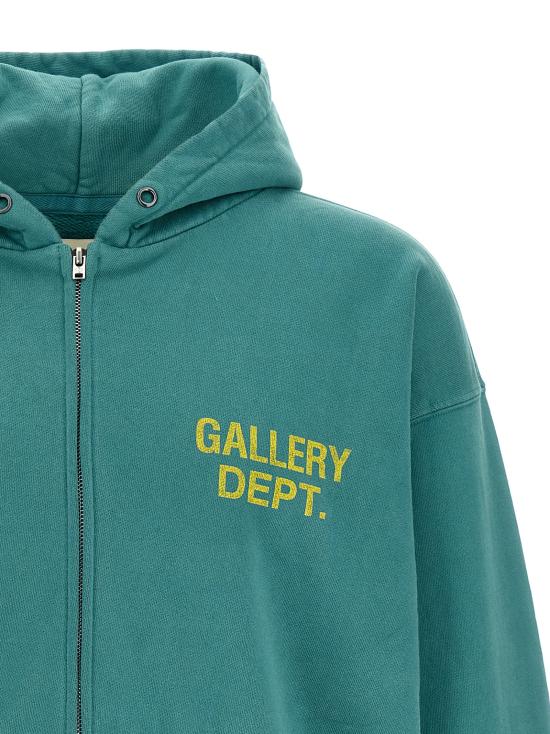 25FW 갤러리 디파트먼트 긴팔 티셔츠 FZ50047VINTAGETEAL Green - GALLERY DEPT