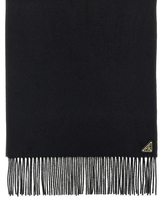 25FW 프라다 머플러/스카프 1FS0652COPF0632 Black - PRADA