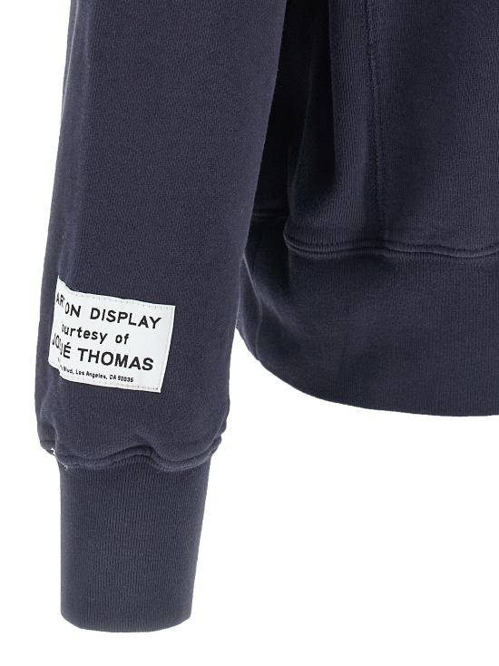 25FW 갤러리 디파트먼트 페인트 로고 후드 티셔츠 GPH50044VINTAGENAVY1 Blue - GALLERY DEPT