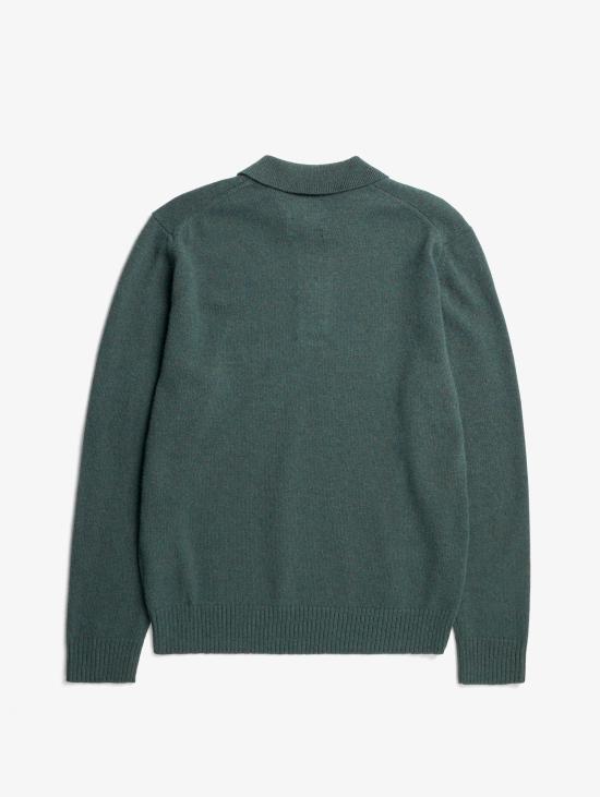 25FW 노스프로젝트 스웨터 N45 06218115norse standard merino lambswool polo - NORSE PROJECTS