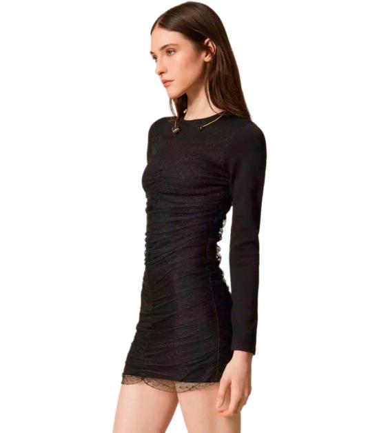 25FW 트윈셋 숏 원피스 252TT3261 00006 XS Black - TWINSET