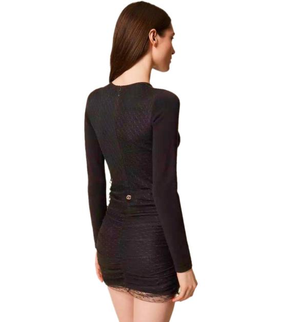 25FW 트윈셋 숏 원피스 252TT3261 00006 XS Black - TWINSET
