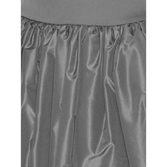 26SS 로테이트 롱 원피스 115242100 SATIN TAFF 100 BLACK - ROTATE