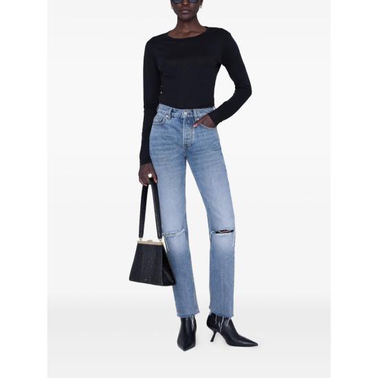 25FW 애니빙 스웨터 A 08 11501 BLK26 BLACK - ANINE BING