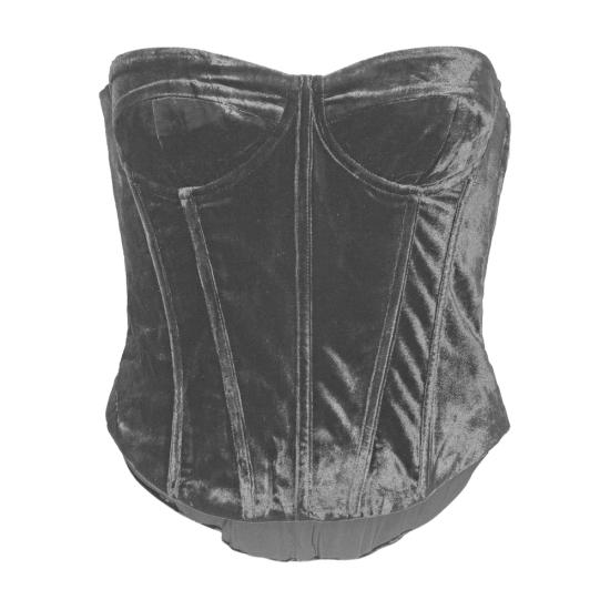 26SS 로테이트 민소매 티셔츠 115256100 VELVET BUS 100 BLACK