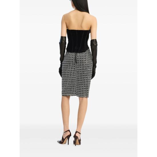 26SS 로테이트 민소매 티셔츠 115256100 VELVET BUS 100 BLACK - ROTATE