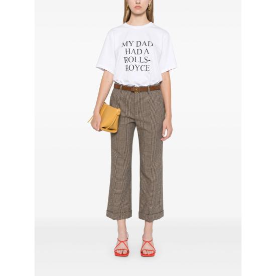 26SS 빅토리아 베컴 반팔 티셔츠 1124JTS005732A WHITE - VICTORIA BECKHAM