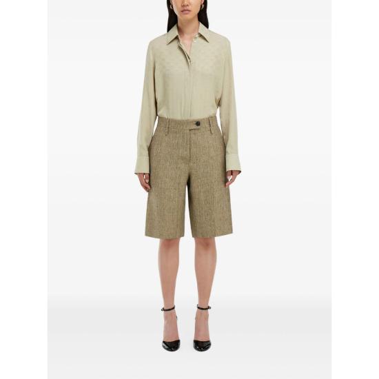 26SS 살바토레 페라가모 블라우스 13G779 0791347 GRIBI NEUTRALS - SALVATORE FERRAGAMO