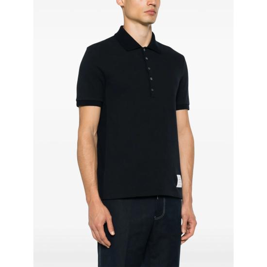 26SS 톰브라운 폴로 티셔츠 MJP110P 00050 415 BLUE - THOM BROWNE