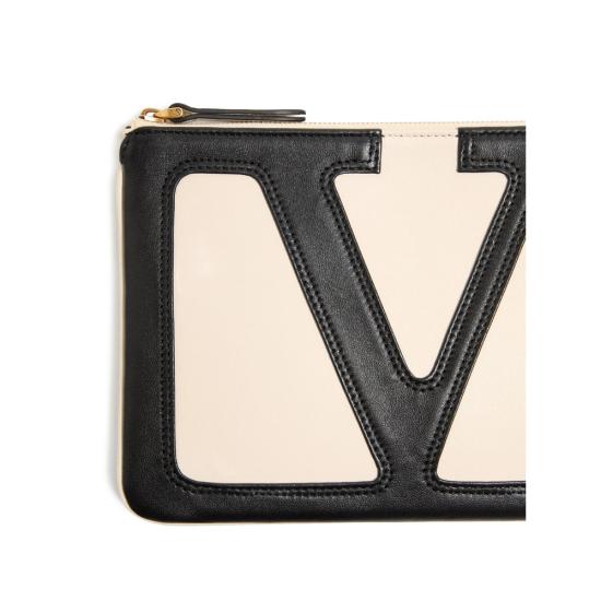 25FW 발렌티노 가라바니 클러치/파우치 7W2P0AR2PTJ R4V NEUTRALS BLACK - VALENTINO GARAVANI