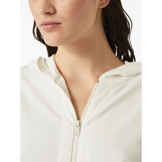 25FW 브루넬로 쿠치넬리 탑 MH827FB706 C600 WHITE - BRUNELLO CUCINELLI