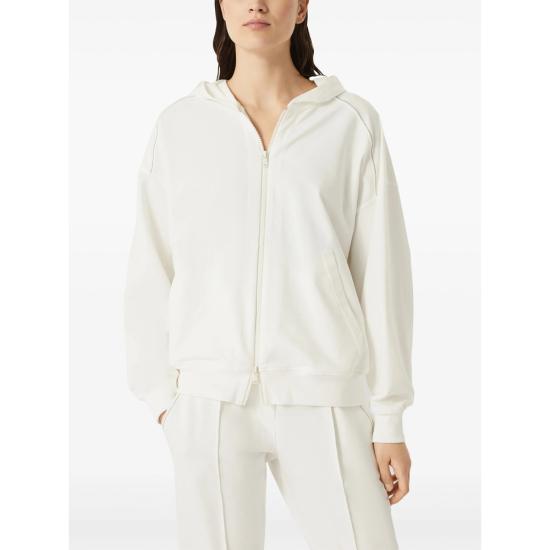 25FW 브루넬로 쿠치넬리 탑 MH827FB706 C600 WHITE - BRUNELLO CUCINELLI