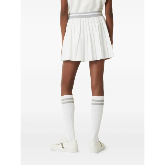 25FW 브루넬로 쿠치넬리 미디 스커트 ML153G3751 C159 WHITE - BRUNELLO CUCINELLI