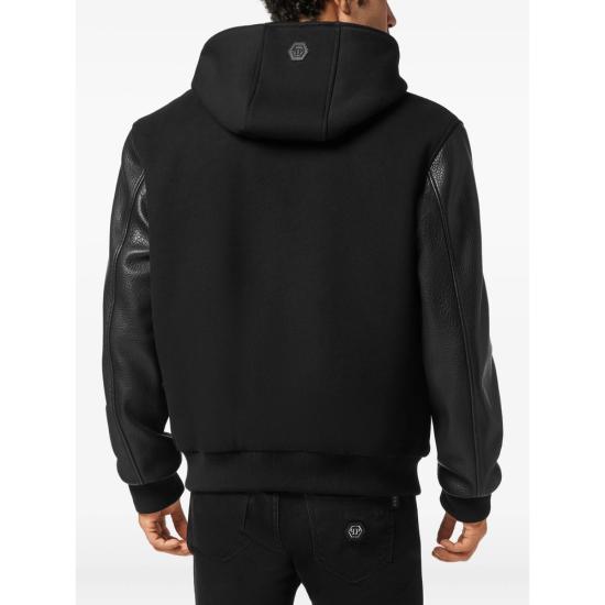 25FW 필립 플레인 봄버 자켓 MRB2943 PTE120N 01 BLACK - PHILIPP PLEIN