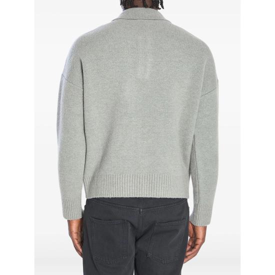 25FW 아미 폴로 티셔츠 UPL408 KN0135 058 GREY - AMI