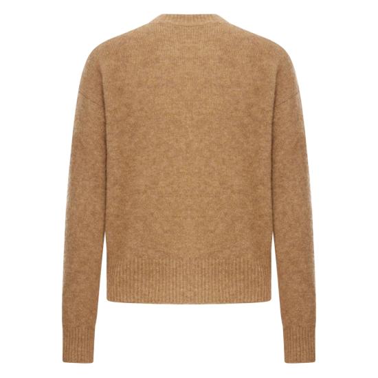 25FW 아미 스웨터 HKS824 KN0021 280 BROWN - AMI